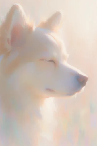 Luminous Ethereal Pastel style reference image — whimsical nostalgic mood