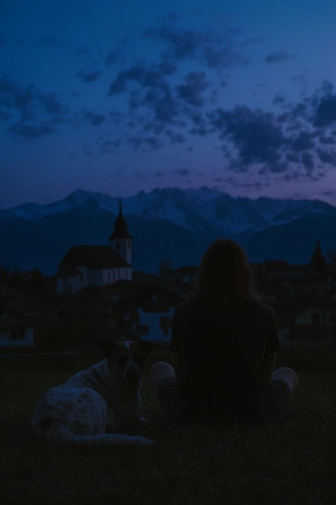 Nocturnal Twilight Melancholy style AI image example 2