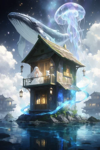 Luminous Celestial Fantasy style reference image — ethereal magical lighting