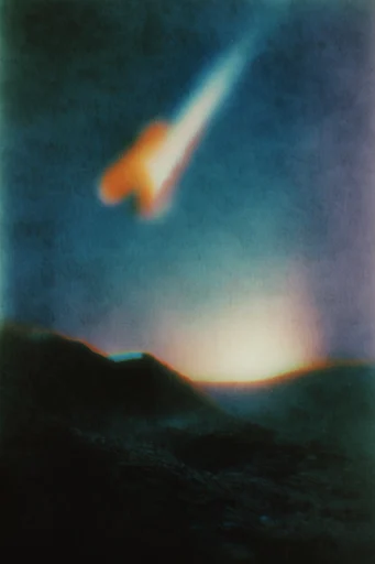 Ethereal Analog Nostalgia style reference image — analog film grain