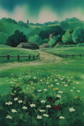 Nostalgic Retro Anime style reference image — soft natural lighting
