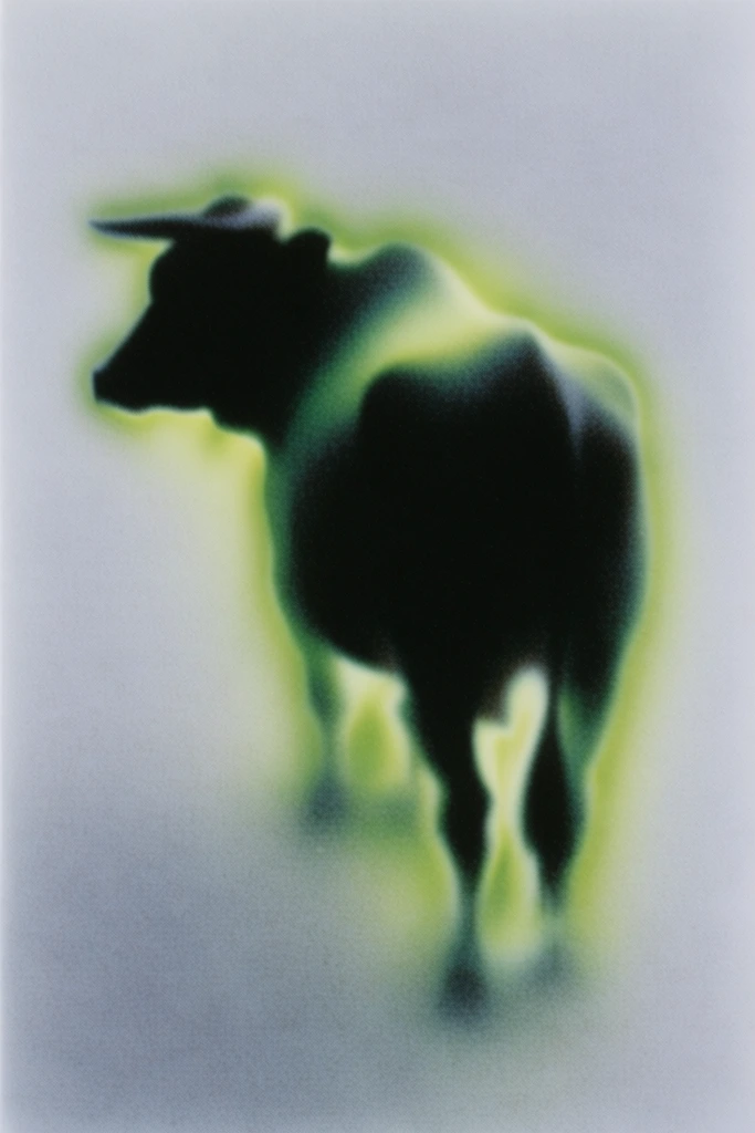 Toxic Spectral Minimalism style AI image example 3