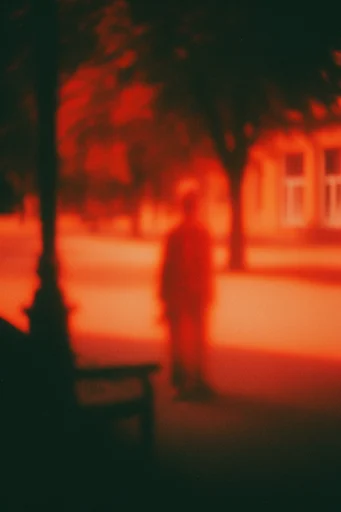 Luminous Thermal Expressionism style reference image — thermal infrared aesthetic