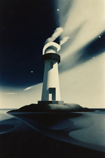 Metallic Dream Surrealism style reference image — high-contrast gradients