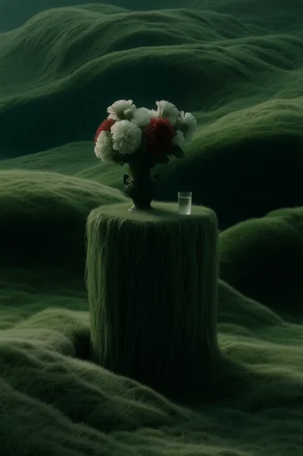 Surreal Abyssal Dreamscape style reference image — deep moody lighting