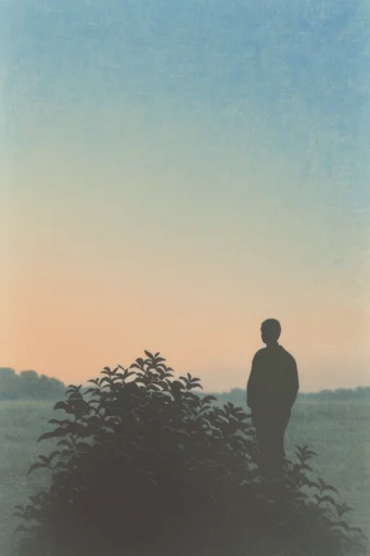 Ethereal Tonalist Minimalism style AI image example 2