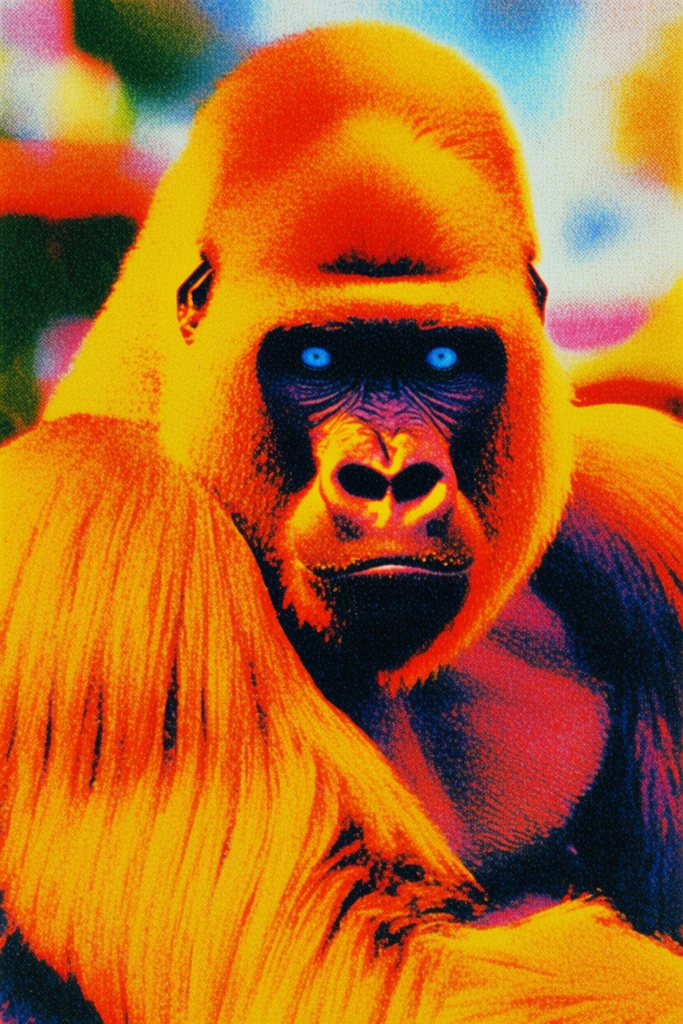 Luminous Thermal Surrealism style AI image example 3