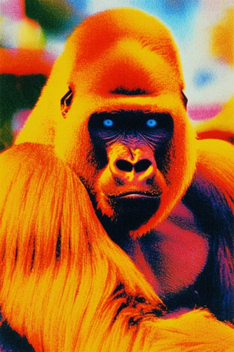 Luminous Thermal Surrealism style AI image example 3