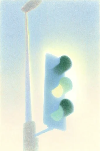 Luminous Nocturnal Dreamscape style reference image — glowing silhouettes