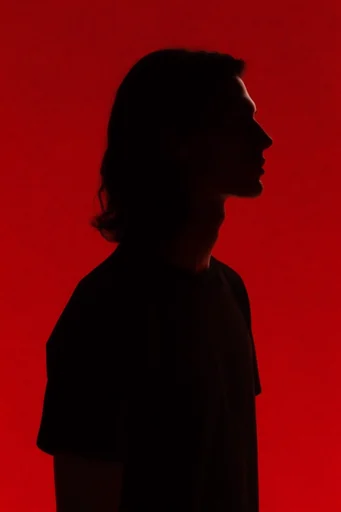 Crimson Noir Chiaroscuro moodboard — generate AI images in this style