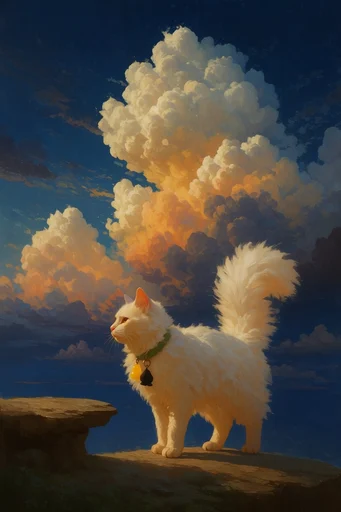 Luminous Twilight Storybook style reference image — whimsical cozy fantasy