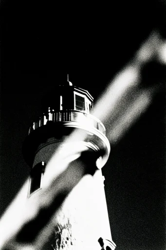 Ethereal Grain Noir style reference image — solarized texture