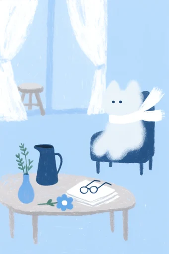 Whimsical Pastel Storybook style reference image — soft pastel palette