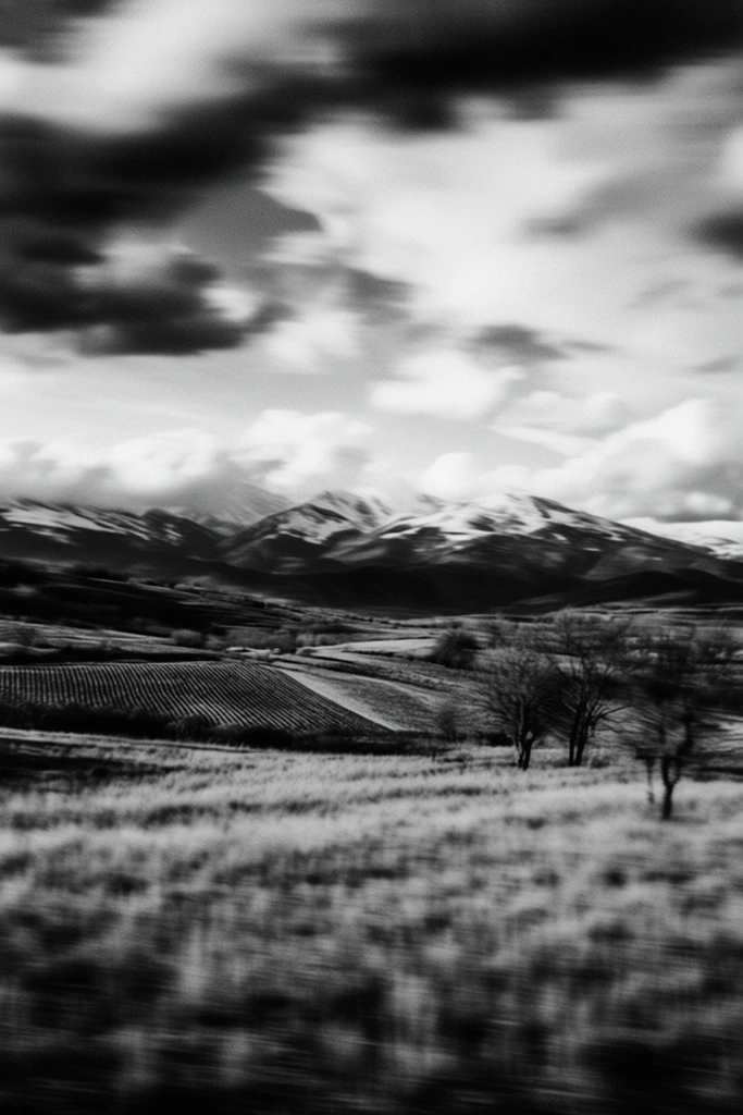 Spectral Analog Noir style AI image example 2