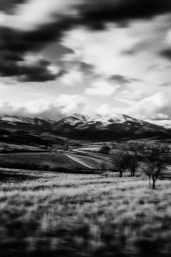 Spectral Analog Noir style AI image example 2