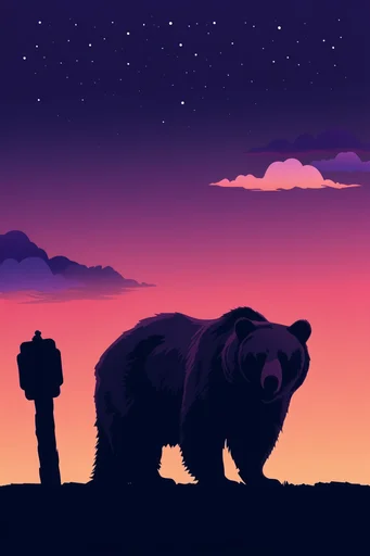Luminous Twilight Horizons style AI image example 3