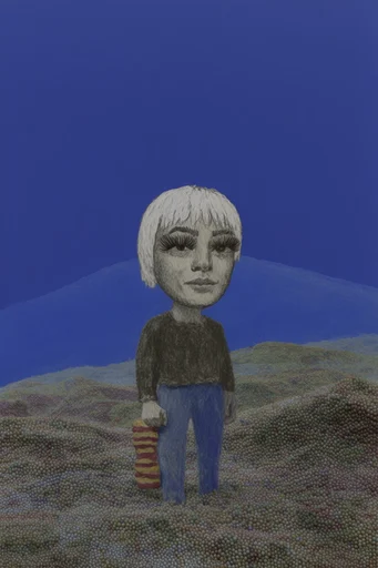 Tactile Surreal Topography moodboard — generate AI images in this style