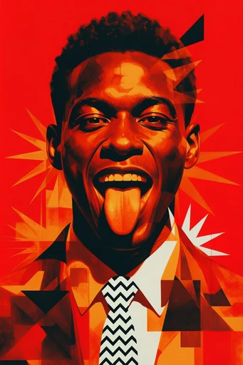 Constructivist Punk Collage style reference image — constructivist punk aesthetic