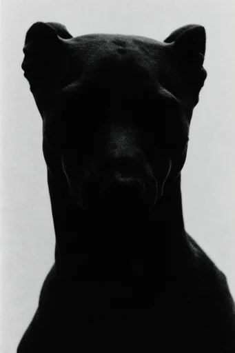 Monochrome Brutalist Minimalism style AI image example 3