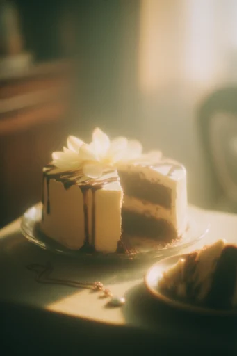Dreamy Analog Nostalgia style reference image — muted earth tones