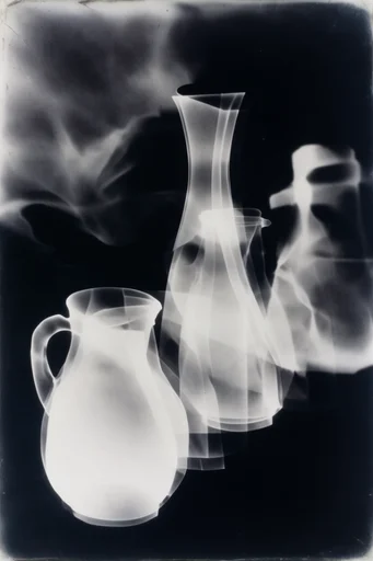 Experimental Darkroom Noir style reference image — experimental darkroom photography