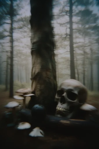 Kinetic Liminal Ghost style reference image — long exposure motion blur