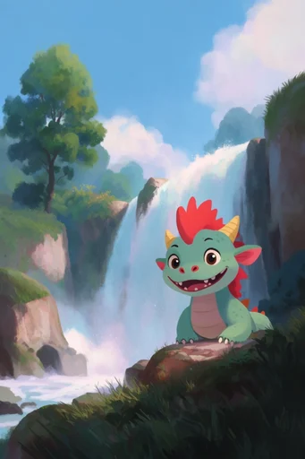 Nostalgic Ghibli Pastoral style reference image — soft atmospheric lighting
