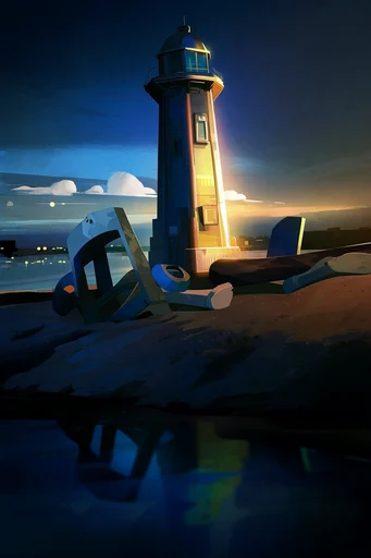 Cozy Cinematic Noir style reference image — cinematic atmospheric storytelling