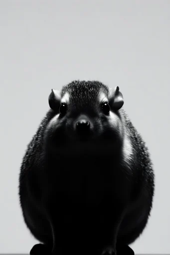 Sculptural Chiaroscuro Minimalism style AI image example 3