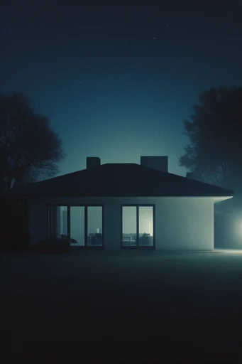 Cinematic Nocturnal Etherealism style reference image — glowing neon light