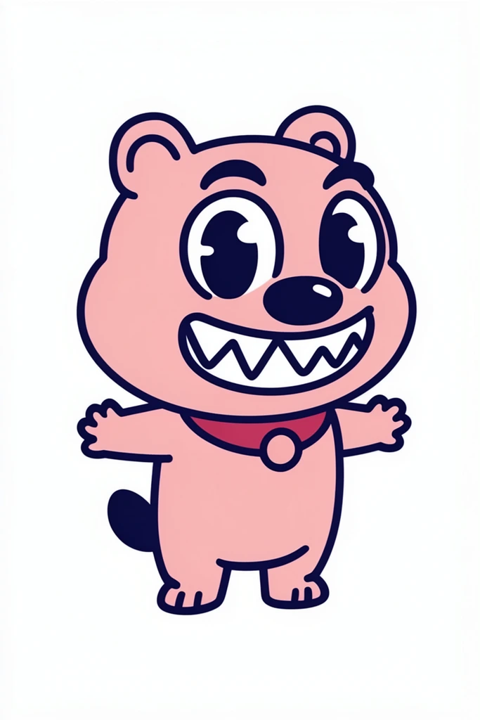 Vintage Rubber Hose Revival style AI image example 3