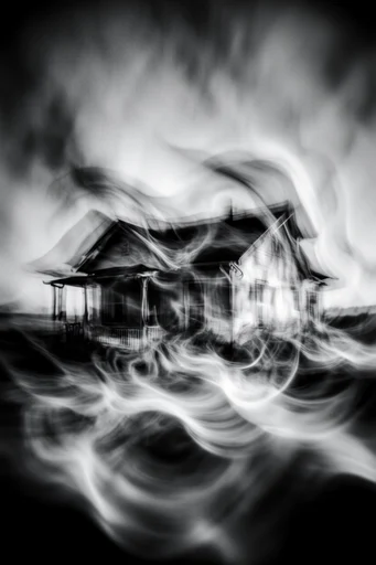Ethereal Motion Noir style AI image example 4