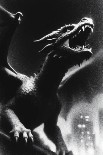 Cinematic Monochrome Noir style reference image — chiaroscuro lighting