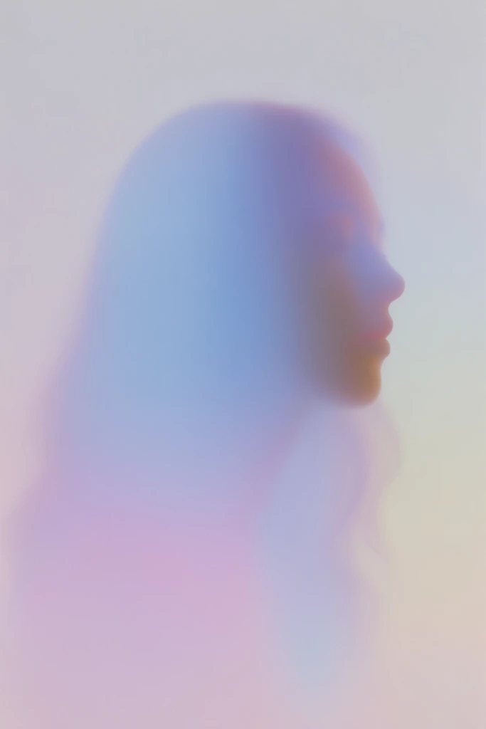 Ethereal Luminescent Gradient style AI image example 1