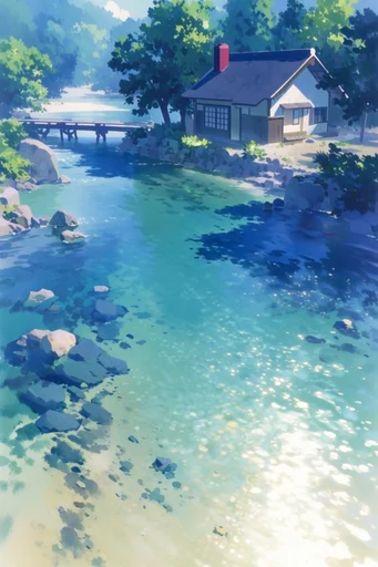 Luminous Verdant Horizons style AI image example 4