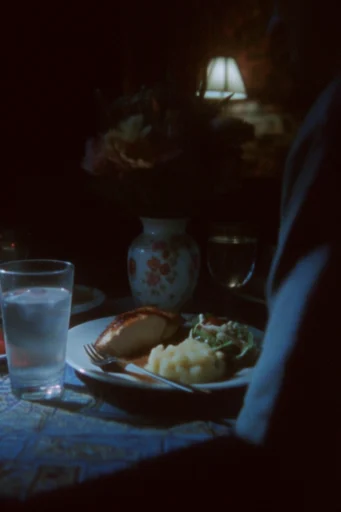 Cinematic Analog Noir style reference image — cinematic chiaroscuro