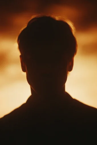 Luminous Amber Silhouette moodboard — generate AI images in this style