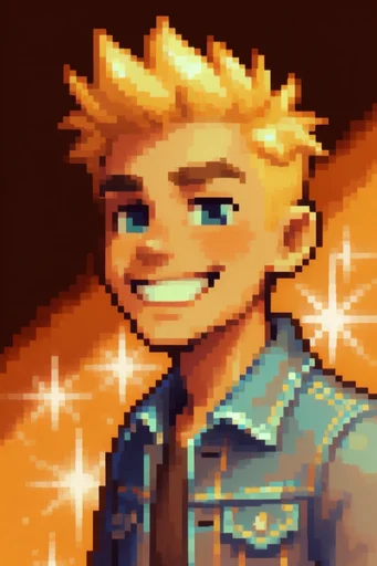 Luminous Retro Pixel moodboard — generate AI images in this style