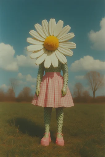 Sun-Drenched Retro Surrealism style reference image — mid-century aesthetic