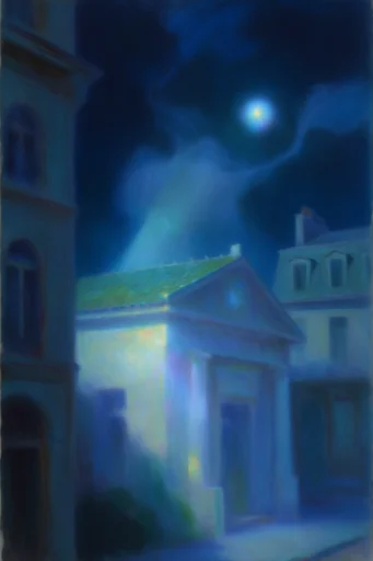 Ethereal Bioluminescent Nocturne style reference image — ethereal nocturne