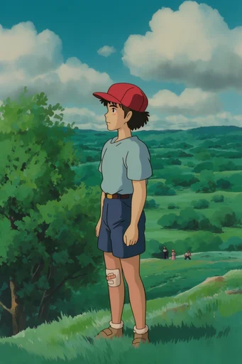 Nostalgic Pastoral Anime moodboard — generate AI images in this style
