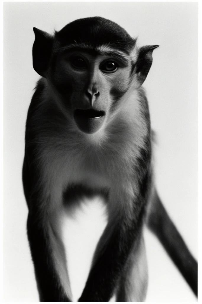Cinematic Monochrome Noir style AI image example 3