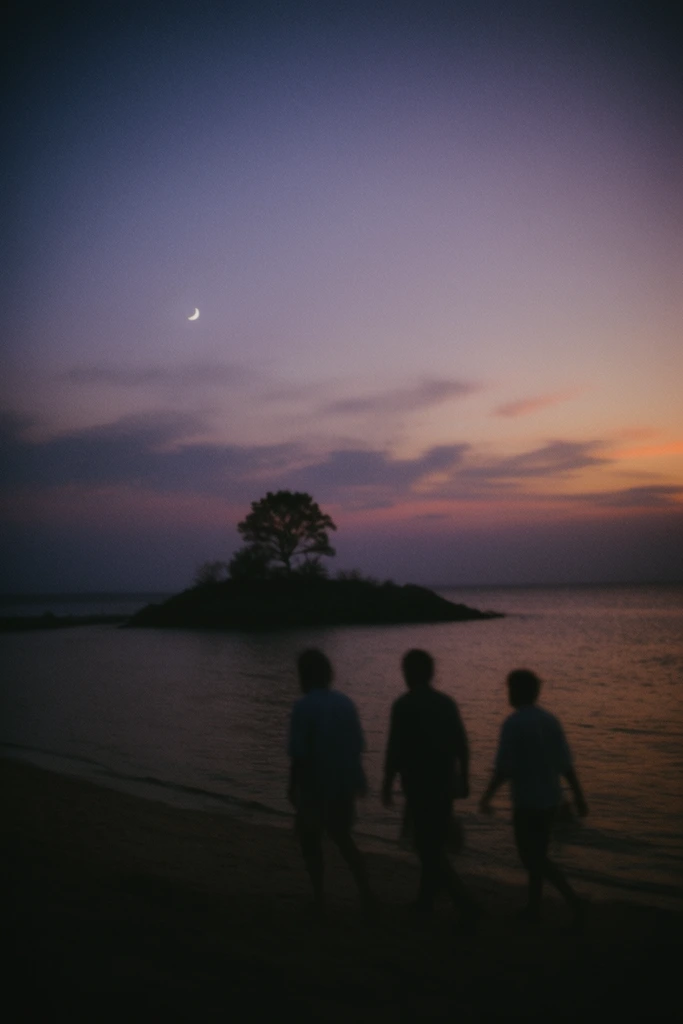 Analog Twilight Solitude style AI image example 2