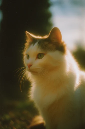 Ethereal Analog Nostalgia style reference image — shallow depth of field