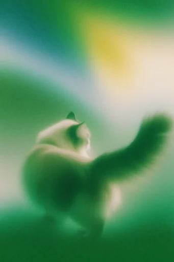 Atmospheric Grainy Abstraction style reference image — diffused glowing light