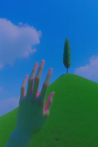Surreal Pastoral Minimalism style reference image — minimalist composition