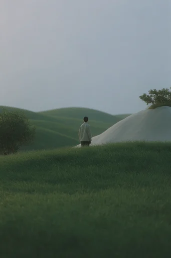 Ethereal Pastoral Minimalism moodboard — generate AI images in this style