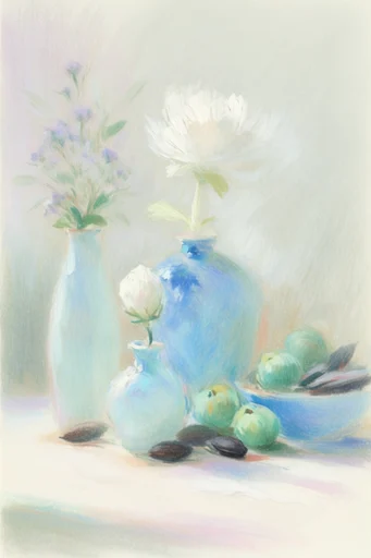Ethereal Pastel Impressionism style reference image — soft-focus atmosphere