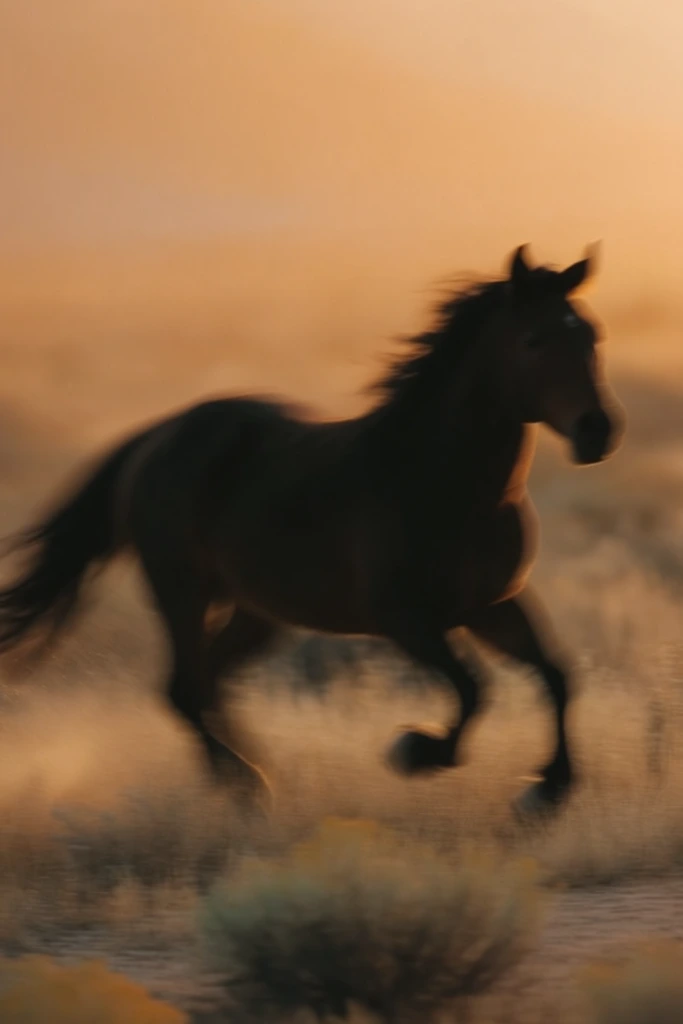 Amber Kinetic Nostalgia style AI image example 3