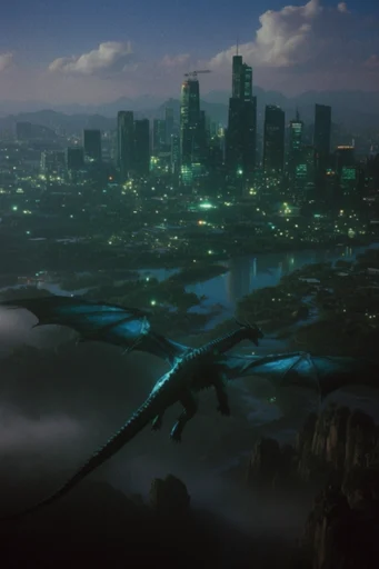 Nocturnal Cinematic Solitude style reference image — nocturnal mood